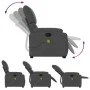 Silla de masaje reclinable de pie de tela gris oscuro de , Sillones - Ref: Foro24-3204837, Precio: 286,31 €, Descuento: %