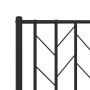 Cabecero de metal negro 140 cm de , Cabeceros y pies de cama - Ref: Foro24-374470, Precio: 33,61 €, Descuento: %