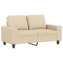 Sofá de 2 plazas de tela color crema 120 cm de , Sofás - Ref: Foro24-359385, Precio: 256,52 €, Descuento: %