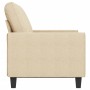 Sofá de 2 plazas de tela color crema 120 cm de , Sofás - Ref: Foro24-359385, Precio: 256,52 €, Descuento: %