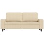 Sofá de 2 plazas de tela color crema 140 cm de , Sofás - Ref: Foro24-359393, Precio: 239,52 €, Descuento: %
