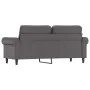 Zweiplätziges Kunstledersofa in Grau, 140 cm. von , Sofas - Ref: Foro24-359506, Preis: 229,61 €, Rabatt: %