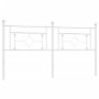 Cabecero de metal blanco 180 cm de , Cabeceros y pies de cama - Ref: Foro24-374424, Precio: 38,01 €, Descuento: %