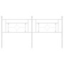 Cabecero de metal blanco 180 cm de , Cabeceros y pies de cama - Ref: Foro24-374424, Precio: 38,01 €, Descuento: %