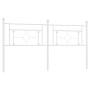 Cabecero de metal blanco 180 cm de , Cabeceros y pies de cama - Ref: Foro24-374424, Precio: 38,01 €, Descuento: %