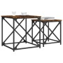 Mesas de centro apilables 2 pzas madera ingeniería roble humo de , Mesas de centro - Ref: Foro24-838945, Precio: 43,31 €, Des...