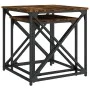 Mesas de centro apilables 2 pzas madera ingeniería roble humo by , Coffee table - Ref: Foro24-838945, Price: 42,89 €, Discoun...
