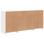 Aparador con luces LED blanco 142,5x37x67 cm de , Aparadores - Ref: Foro24-3209086, Precio: 185,18 €, Descuento: %