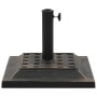 Base de sombrilla cuadrada de poliresina 12 kg bronce de vidaXL, Bases para sombrillas - Ref: Foro24-45207, Precio: 73,60 €, ...