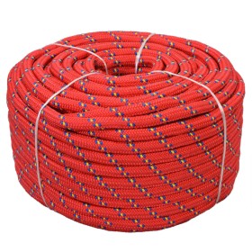 Cuerda marina de polipropileno 18 mm 50 m roja de vidaXL, Sogas y cuerdas metálicas - Ref: Foro24-143823, Precio: 53,49 €, De...
