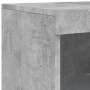 Aparador con luz LED 3 pzas madera de ingeniería gris hormigón de , Aparadores - Ref: Foro24-3209103, Precio: 217,28 €, Descu...