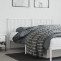 Cabecero de metal blanco 160 cm de , Cabeceros y pies de cama - Ref: Foro24-374521, Precio: 32,91 €, Descuento: %