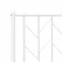 Kopfteil aus weißem Metall, 160 cm von , Kopf- und Fußteile - Ref: Foro24-374521, Preis: 32,43 €, Rabatt: %