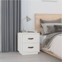 Mesitas de noche 2 uds madera maciza pino blanco 40x34x45 cm de vidaXL, Mesitas de noche - Ref: Foro24-818328, Precio: 87,11 ...