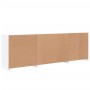 Aparador con luces LED blanco 202x37x67 cm de , Aparadores - Ref: Foro24-3209044, Precio: 239,07 €, Descuento: %