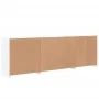 Aparador con luces LED blanco 202x37x67 cm de , Aparadores - Ref: Foro24-3209044, Precio: 230,26 €, Descuento: %