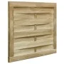 Gartentür aus grün imprägniertem Kiefernholz, 100 x 75 cm von vidaXL, Gartentore - Ref: Foro24-45308, Preis: 46,83 €, Rabatt: %