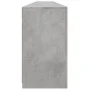Aparador con luces LED gris hormigón 283x37x67 cm by , Sideboards - Ref: Foro24-3209019, Price: 266,73 €, Discount: %