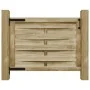 Gartentür aus grün imprägniertem Kiefernholz, 100 x 75 cm von vidaXL, Gartentore - Ref: Foro24-45308, Preis: 46,83 €, Rabatt: %