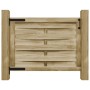 Puerta de jardín madera de pino impregnada verde 100x75 cm de vidaXL, Puertas de jardín - Ref: Foro24-45308, Precio: 47,75 €,...