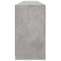 Aparador con luces LED gris hormigón 202x37x67 cm de , Aparadores - Ref: Foro24-3209012, Precio: 209,26 €, Descuento: %