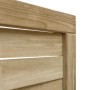 Puerta de jardín madera de pino impregnada verde 100x75 cm de vidaXL, Puertas de jardín - Ref: Foro24-45308, Precio: 47,75 €,...