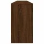 Aparador con luces LED roble marrón 202x37x67 cm de , Aparadores - Ref: Foro24-3209050, Precio: 228,57 €, Descuento: %