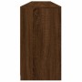 Aparador con luces LED roble marrón 202x37x67 cm de , Aparadores - Ref: Foro24-3209050, Precio: 233,95 €, Descuento: %