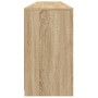 Aparador con luces LED roble Sonoma 181,5x37x67 cm de , Aparadores - Ref: Foro24-3209004, Precio: 202,40 €, Descuento: %
