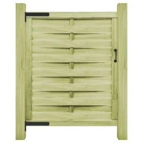 Gartentor aus grün imprägniertem Kiefernholz, 100 x 125 cm von vidaXL, Gartentore - Ref: Foro24-45310, Preis: 58,15 €, Rabatt: %