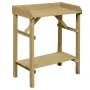 Mesa de jardinera madera de pino impregnada 75x40x90 cm de vidaXL, Soportes para macetas - Ref: Foro24-45302, Precio: 55,68 €...