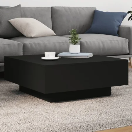 Mesa de centro madera de ingeniería negro 80x80x31 cm de , Mesas de centro - Ref: Foro24-836582, Precio: 73,60 €, Descuento: %