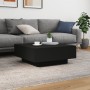 Mesa de centro madera de ingeniería negro 80x80x31 cm de , Mesas de centro - Ref: Foro24-836582, Precio: 74,79 €, Descuento: %