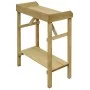 Mesa de jardinera madera de pino impregnada 75x40x90 cm de vidaXL, Soportes para macetas - Ref: Foro24-45302, Precio: 55,68 €...
