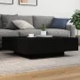 Mesa de centro madera de ingeniería negro 100x100x31 cm by , Coffee table - Ref: Foro24-836596, Price: 98,65 €, Discount: %