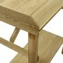 Mesa de jardinera madera de pino impregnada 75x40x90 cm de vidaXL, Soportes para macetas - Ref: Foro24-45302, Precio: 55,68 €...