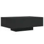 Mesa de centro con luces LED negro 85x55x31 cm de , Mesas de centro - Ref: Foro24-836610, Precio: 68,62 €, Descuento: %