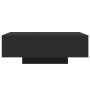 Mesa de centro con luces LED negro 85x55x31 cm de , Mesas de centro - Ref: Foro24-836610, Precio: 69,33 €, Descuento: %