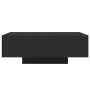 Mesa de centro con luces LED negro 85x55x31 cm de , Mesas de centro - Ref: Foro24-836610, Precio: 68,62 €, Descuento: %