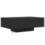 Mesa de centro con luces LED negro 85x55x31 cm de , Mesas de centro - Ref: Foro24-836610, Precio: 69,33 €, Descuento: %