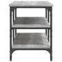 Banco zapatero madera de ingeniería gris Sonoma 100x38,5x49 cm by , Benches for halls and storage - Ref: Foro24-839046, Price...