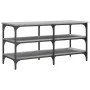 Banco zapatero madera de ingeniería gris Sonoma 100x38,5x49 cm by , Benches for halls and storage - Ref: Foro24-839046, Price...