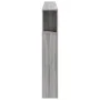 Cabecero LED madera ingeniería gris Sonoma 200x18,5x103,5 cm de , Cabeceros y pies de cama - Ref: Foro24-837370, Precio: 98,3...