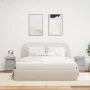 Mesitas de noche con luces LED 2 uds gris Sonoma 35x39x55 cm by , Nightstands - Ref: Foro24-836760, Price: 106,54 €, Discount: %