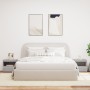Mesitas de noche con luces LED 2 uds gris Sonoma 50x40x45 cm de , Mesitas de noche - Ref: Foro24-836774, Precio: 86,21 €, Des...