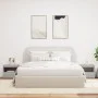 Mesitas de noche con luces LED 2 uds gris Sonoma 50x40x45 cm by , Nightstands - Ref: Foro24-836774, Price: 84,95 €, Discount: %