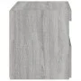 Mesitas de noche con luces LED 2 uds gris Sonoma 50x40x45 cm by , Nightstands - Ref: Foro24-836774, Price: 84,95 €, Discount: %