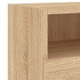 Mueble de TV de pared madera ingeniería roble Sonoma 60x30x30cm de , Muebles TV - Ref: Foro24-836858, Precio: 44,04 €, Descue...