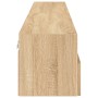 Muebles de pared para TV 2 uds madera roble Sonoma 100x30x30 cm de , Muebles TV - Ref: Foro24-836887, Precio: 85,53 €, Descue...