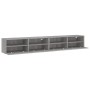 Muebles de pared para TV 2 uds madera gris Sonoma 100x30x30 cm de , Muebles TV - Ref: Foro24-836893, Precio: 106,56 €, Descue...